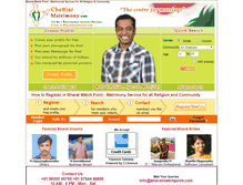 Tablet Screenshot of chettiarmatrimony.com